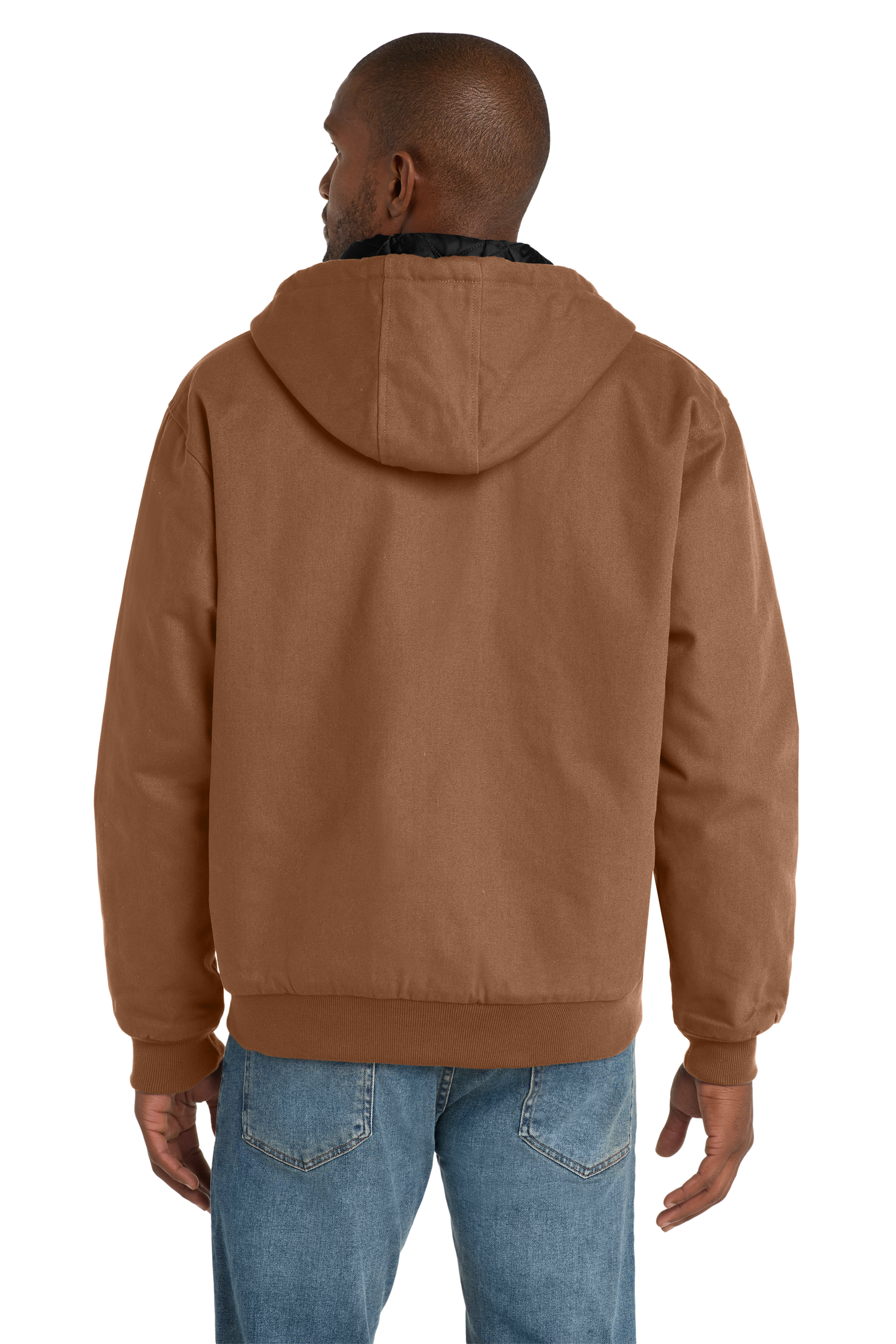 Tall Duck Cloth Hooded Work Jacket