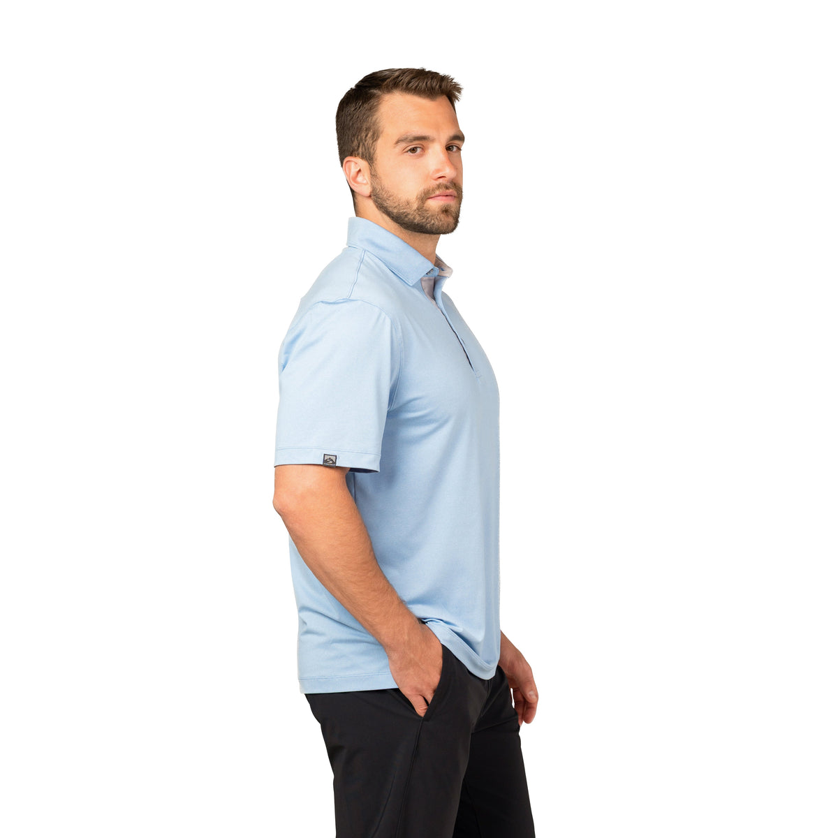 Men's Visionary III Solid Short Sleeve Polo