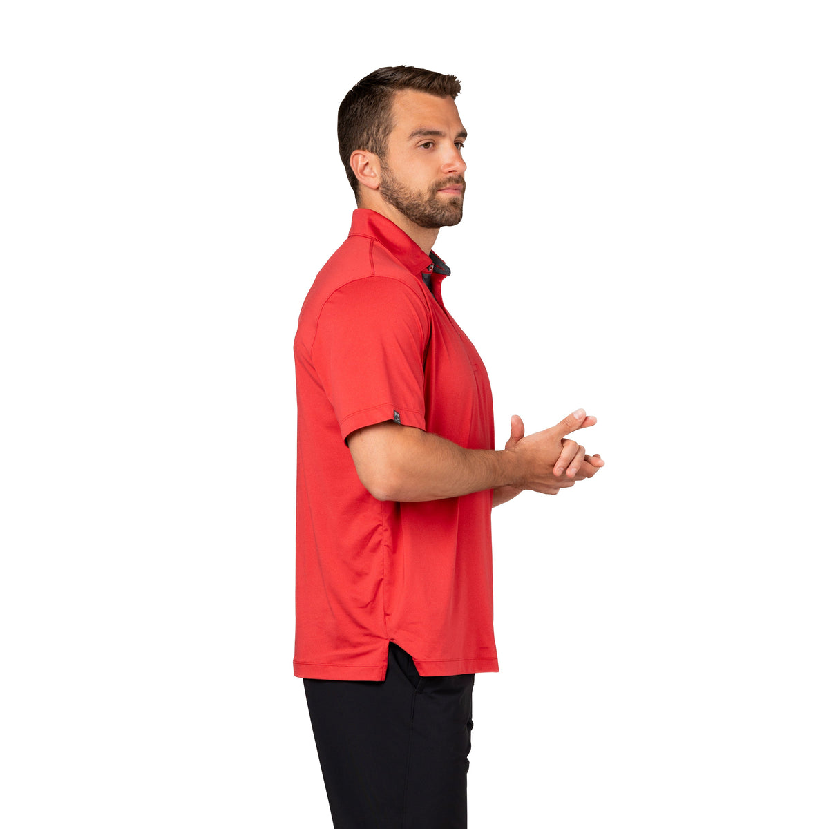 Men's Visionary III Solid Short Sleeve Polo