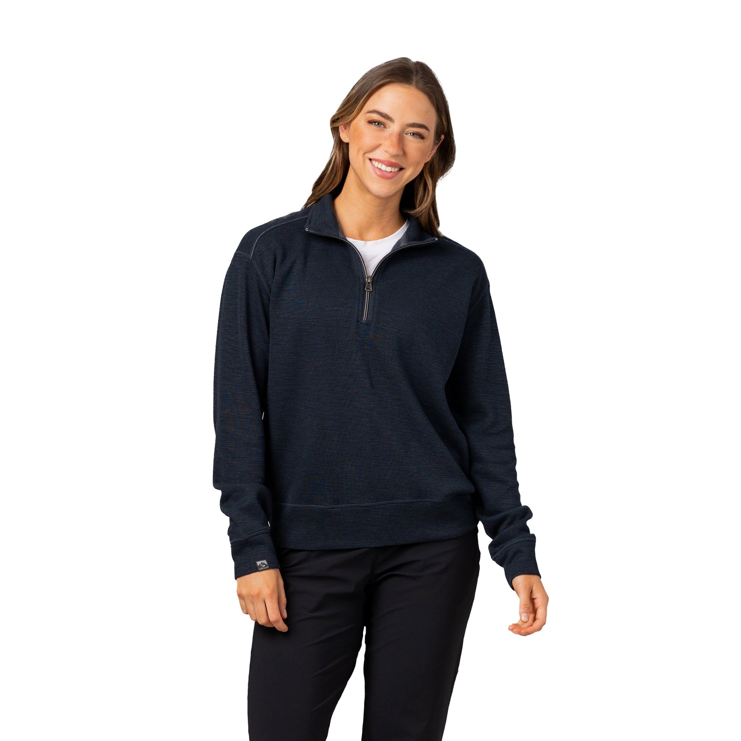 Women's Shoreliner Cotton/Bamboo Blend Quarter Zip