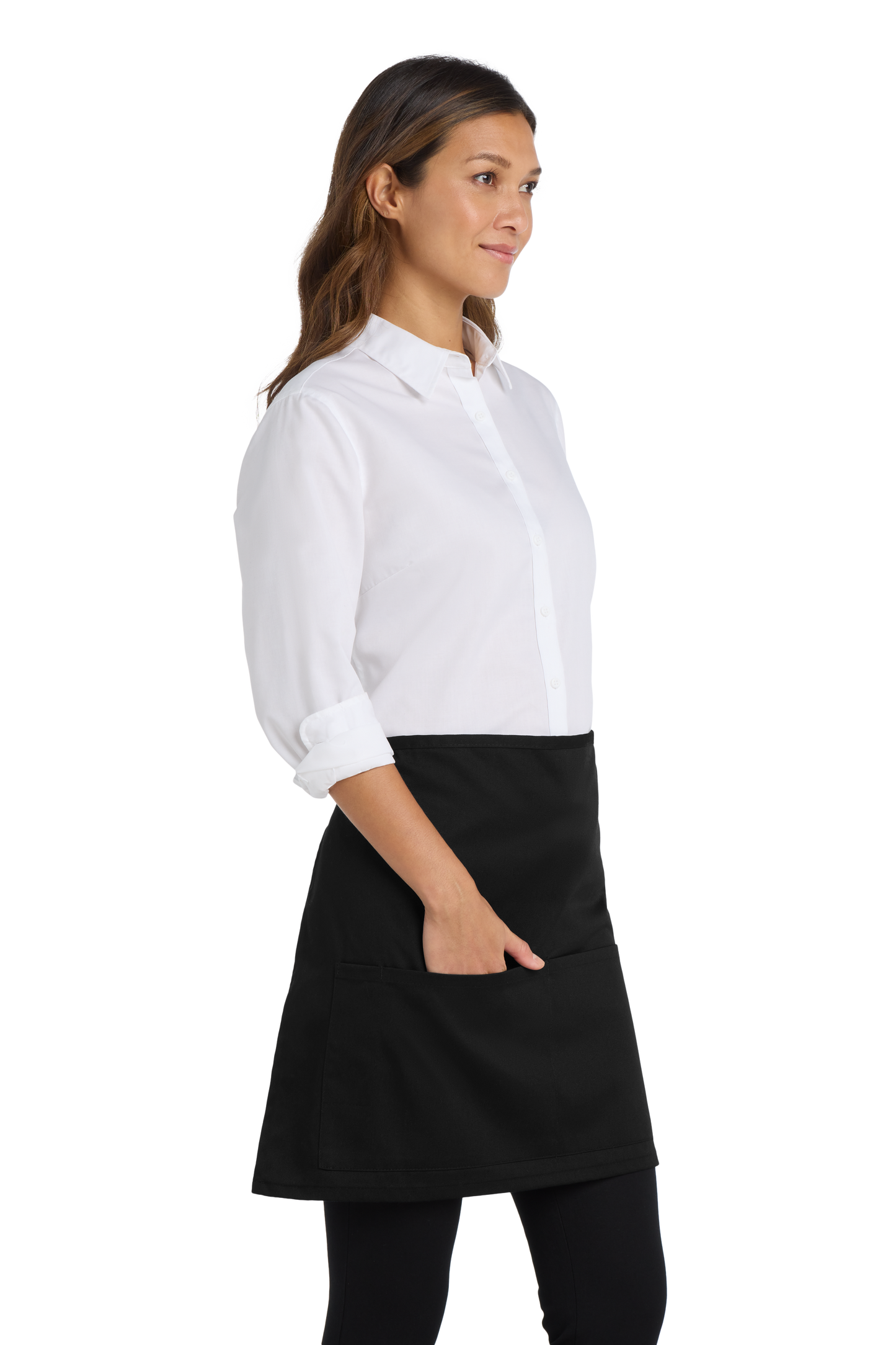 Easy Care Half Bistro Apron with Stain Release