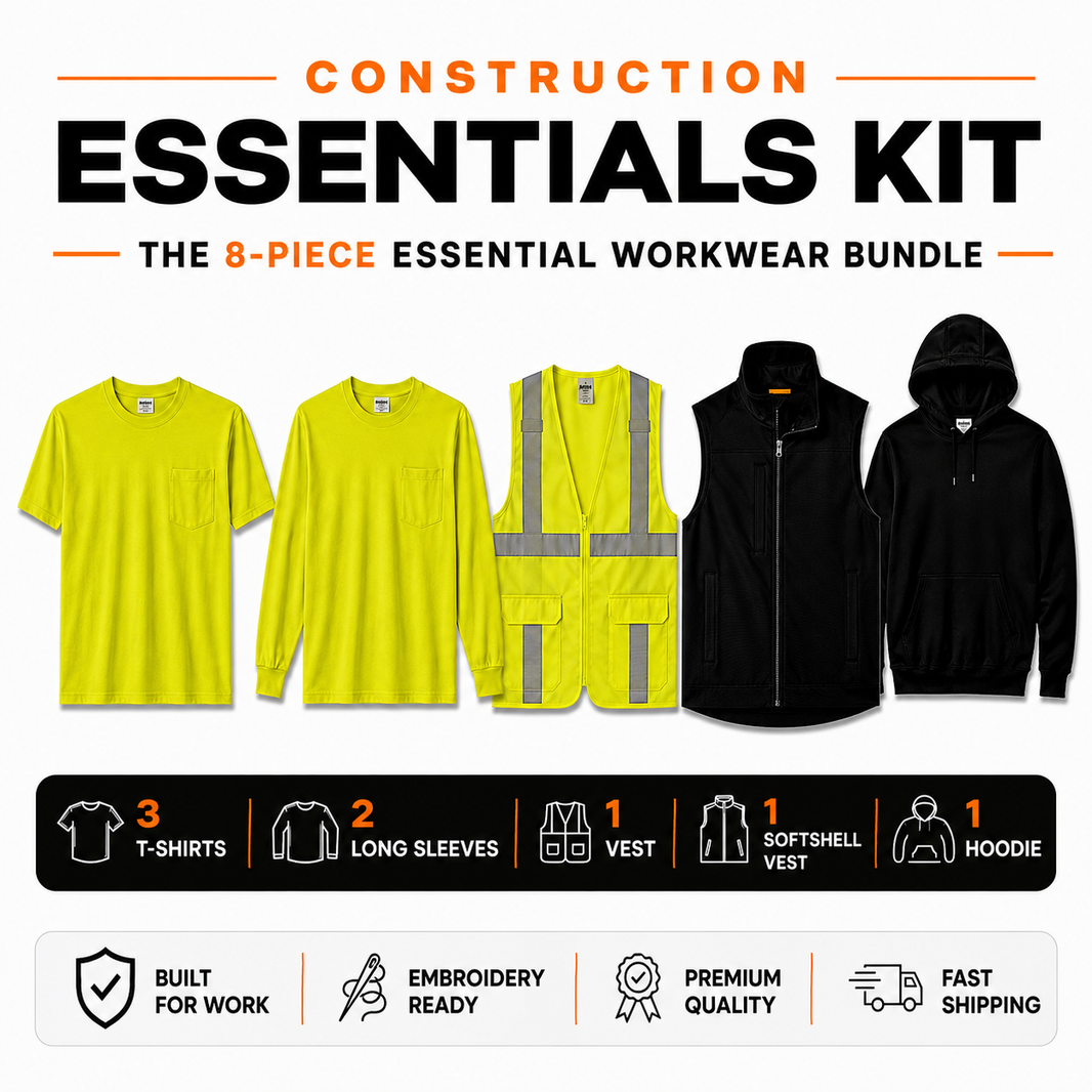 Construction Essentials Kit-8 Piece