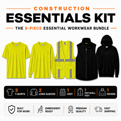 Construction Essentials Kit-8 Piece