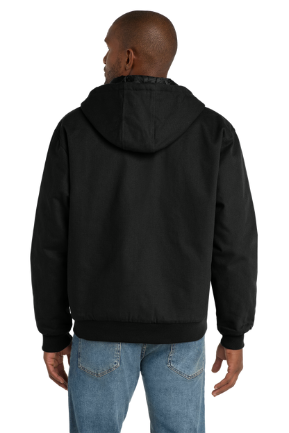 Duck Cloth Hooded Work Jacket