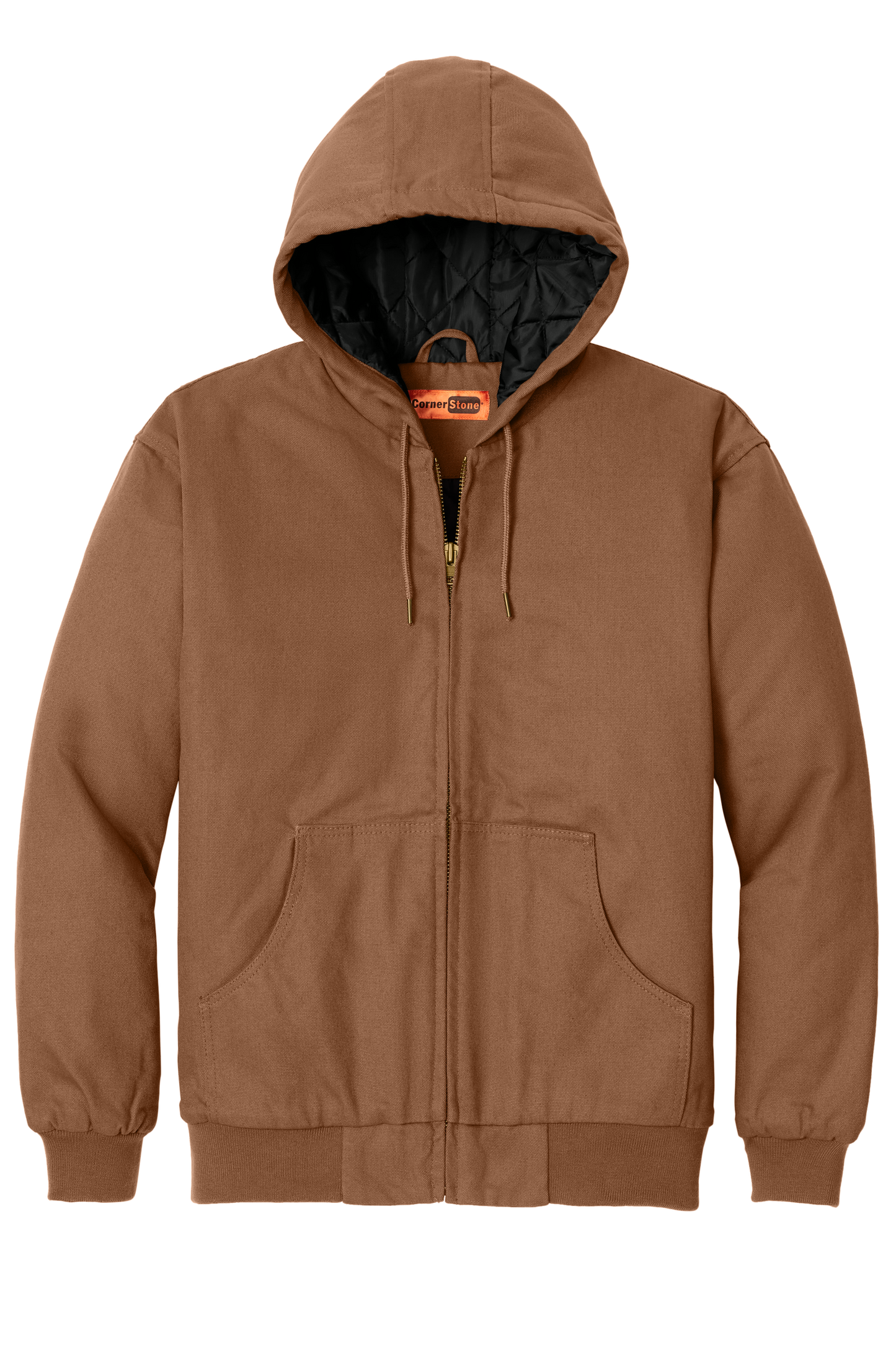 Duck Cloth Hooded Work Jacket
