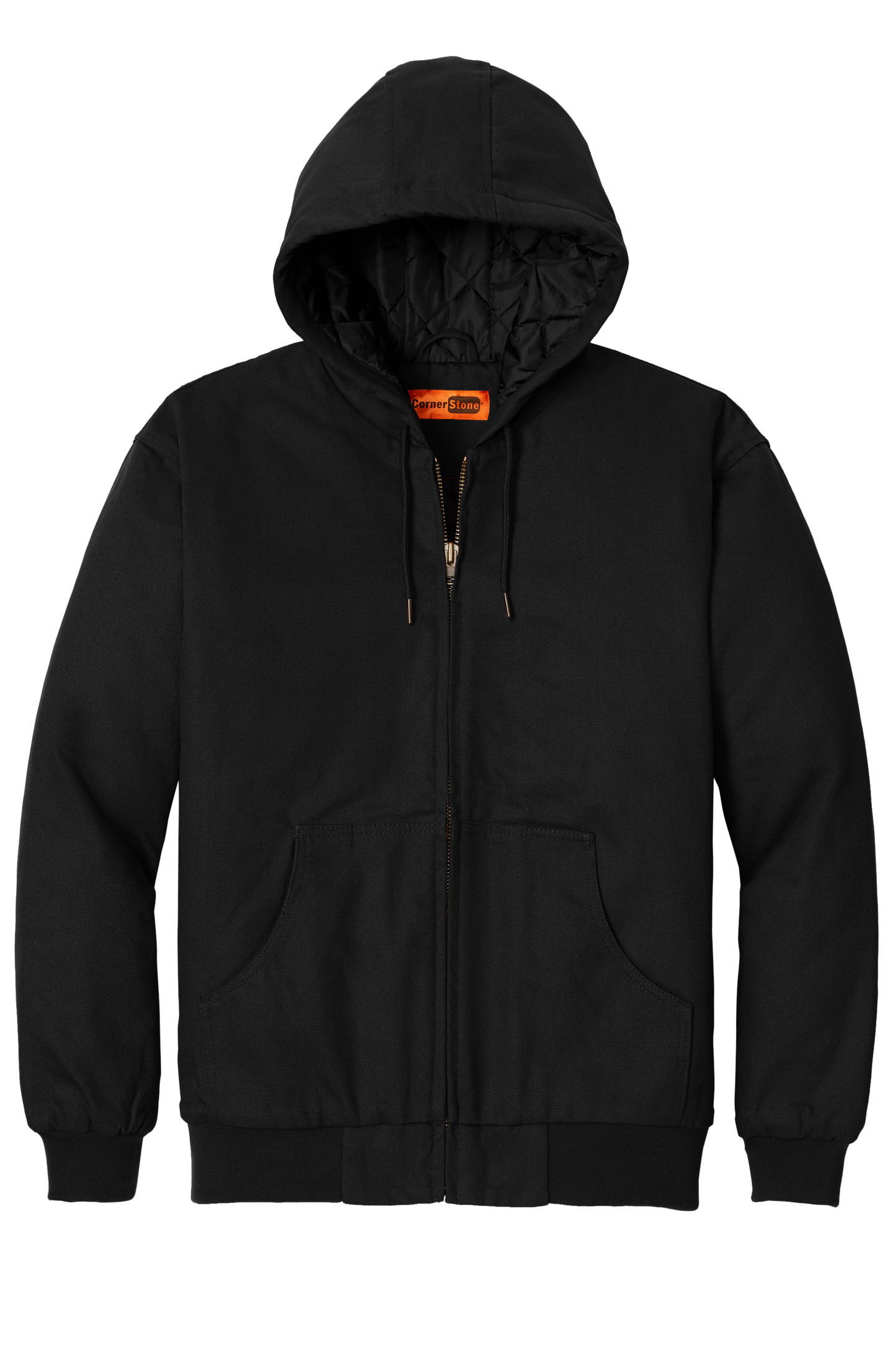 Duck Cloth Hooded Work Jacket