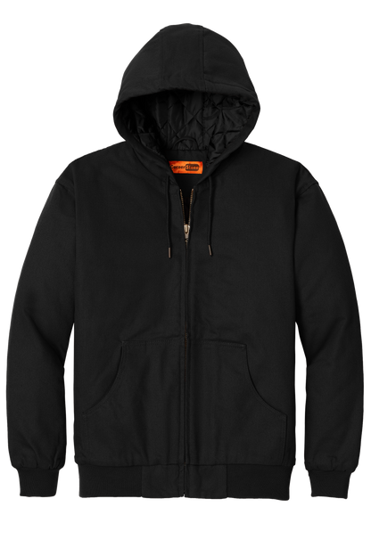 Duck Cloth Hooded Work Jacket