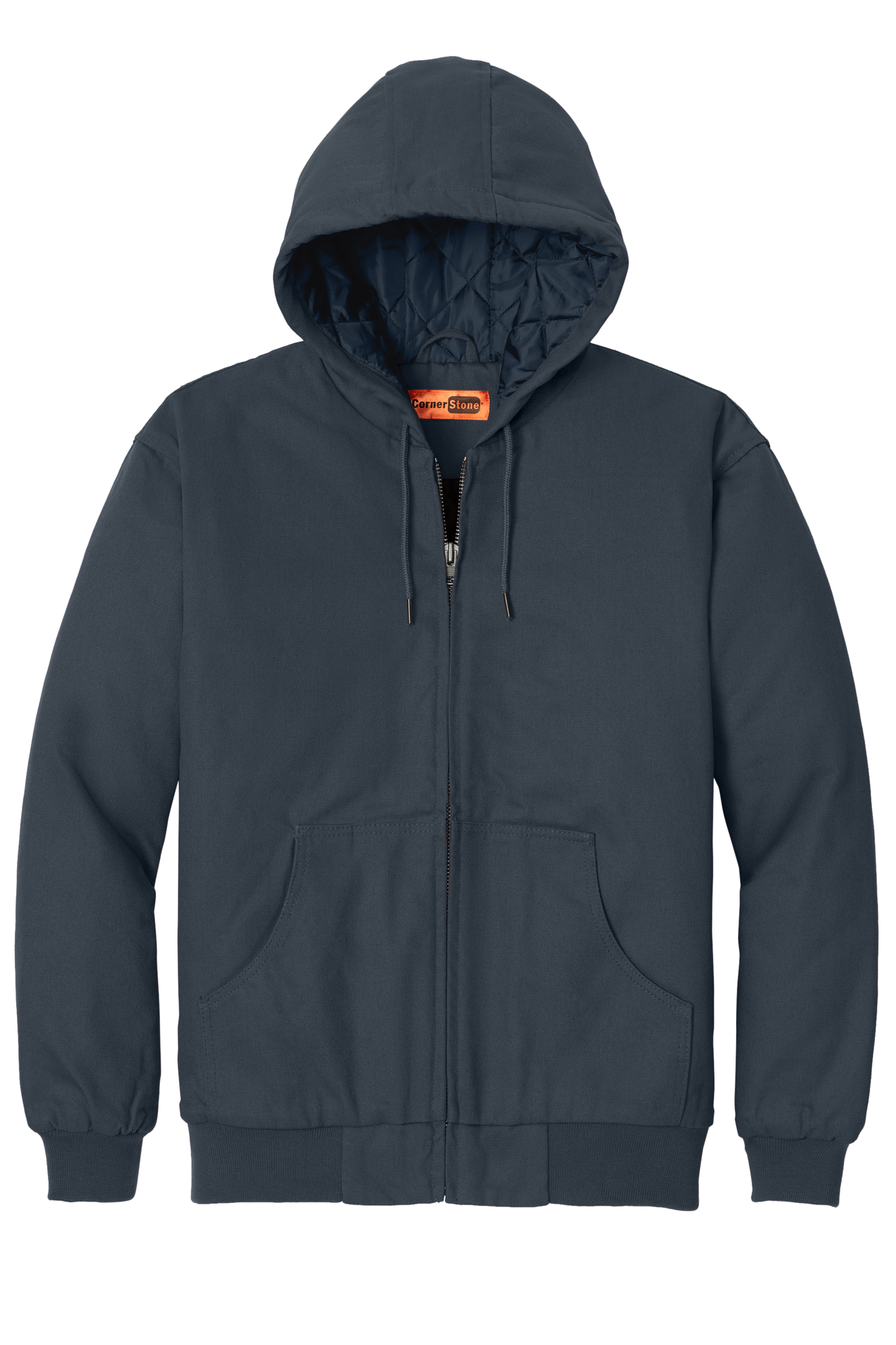 Duck Cloth Hooded Work Jacket